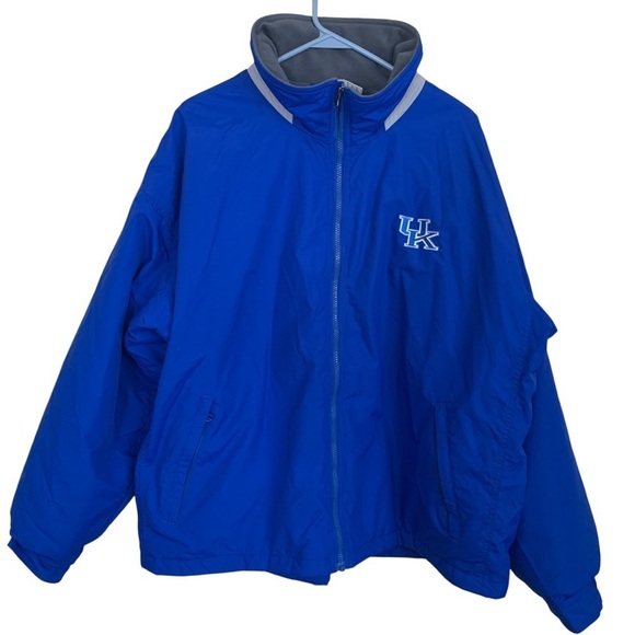 Kentucky Wildcats UK Logo Columbia Winter Coat Size XL Jacket Oversized XXL